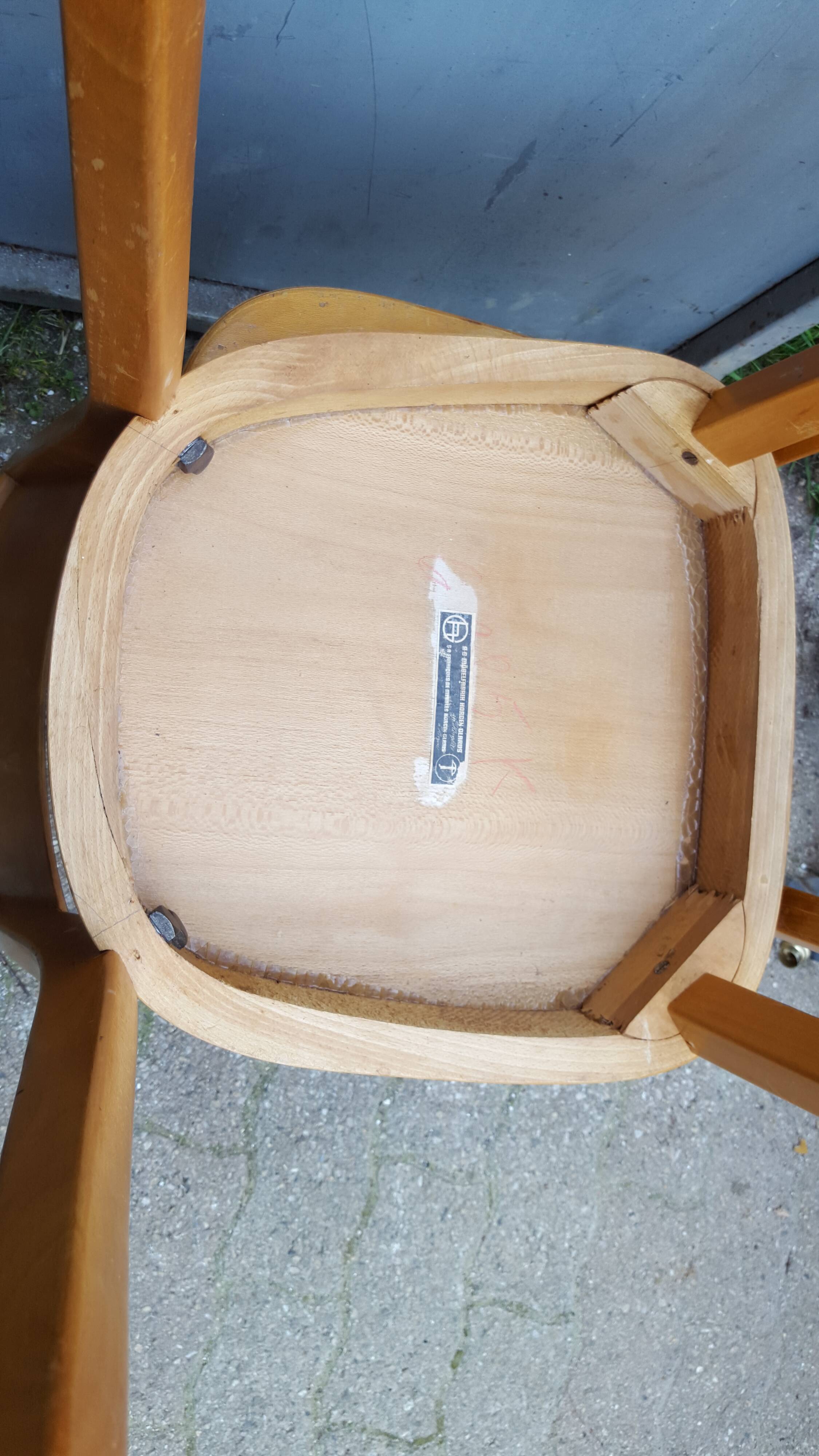 Pair of 50s bar chairs