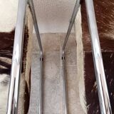 Set of 4 vintage Cucroma armchairs – Guido Faleschini – leather