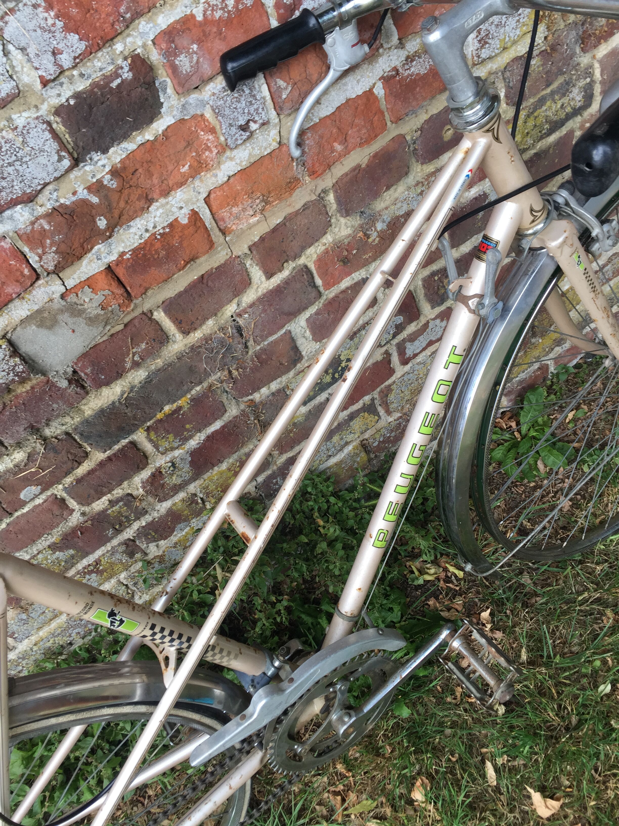 Vintage Peugeot 103 bike