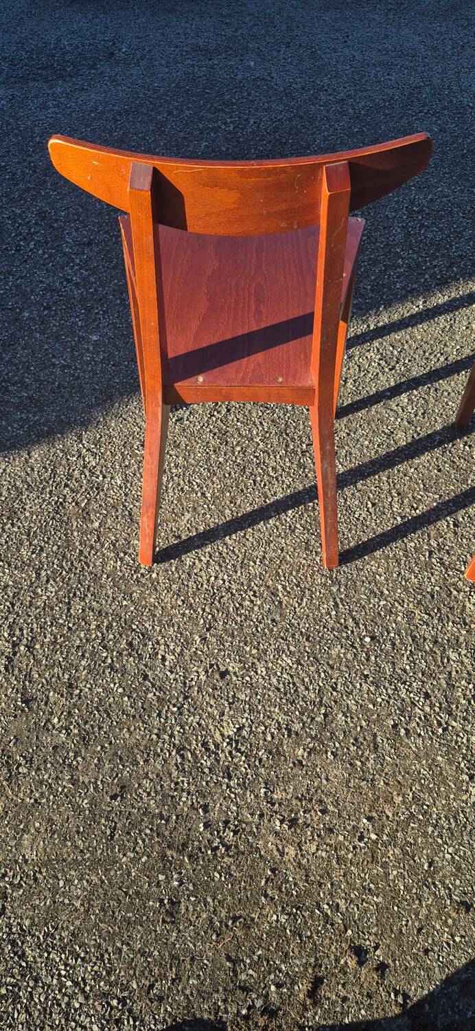 Zina chair pair by Thibault Desombre