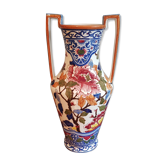 Vase amphore faïence de Gien