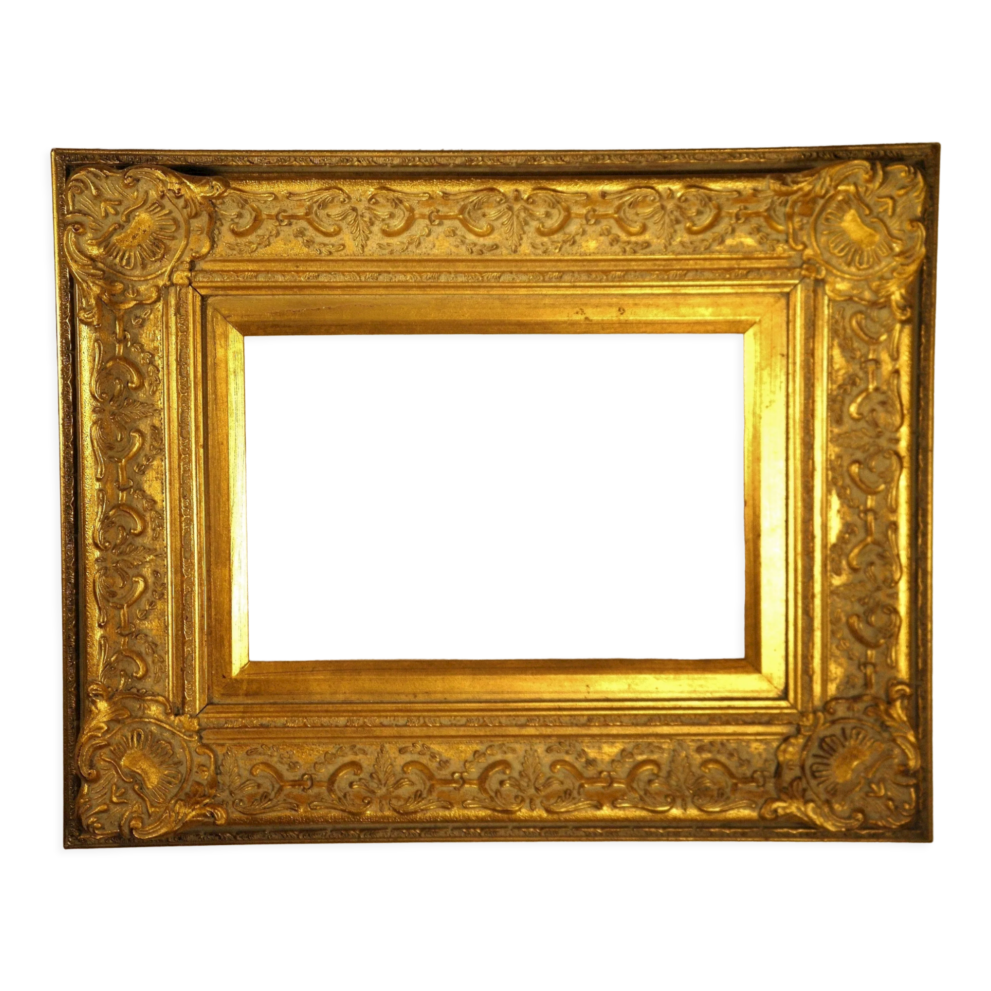 Cadre vieil or 50 x 40 cm