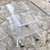 Plexiglas coffee table