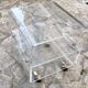 Plexiglas coffee table