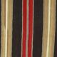 Grand Turkish Kilim Yuruk Vintage Stripe 220x335 cm Red Yellow Beige