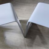 Set of 2 stool / side table "Benjamin" by Lisa Norinder