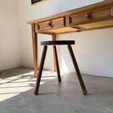 Oak tripod stool 1950