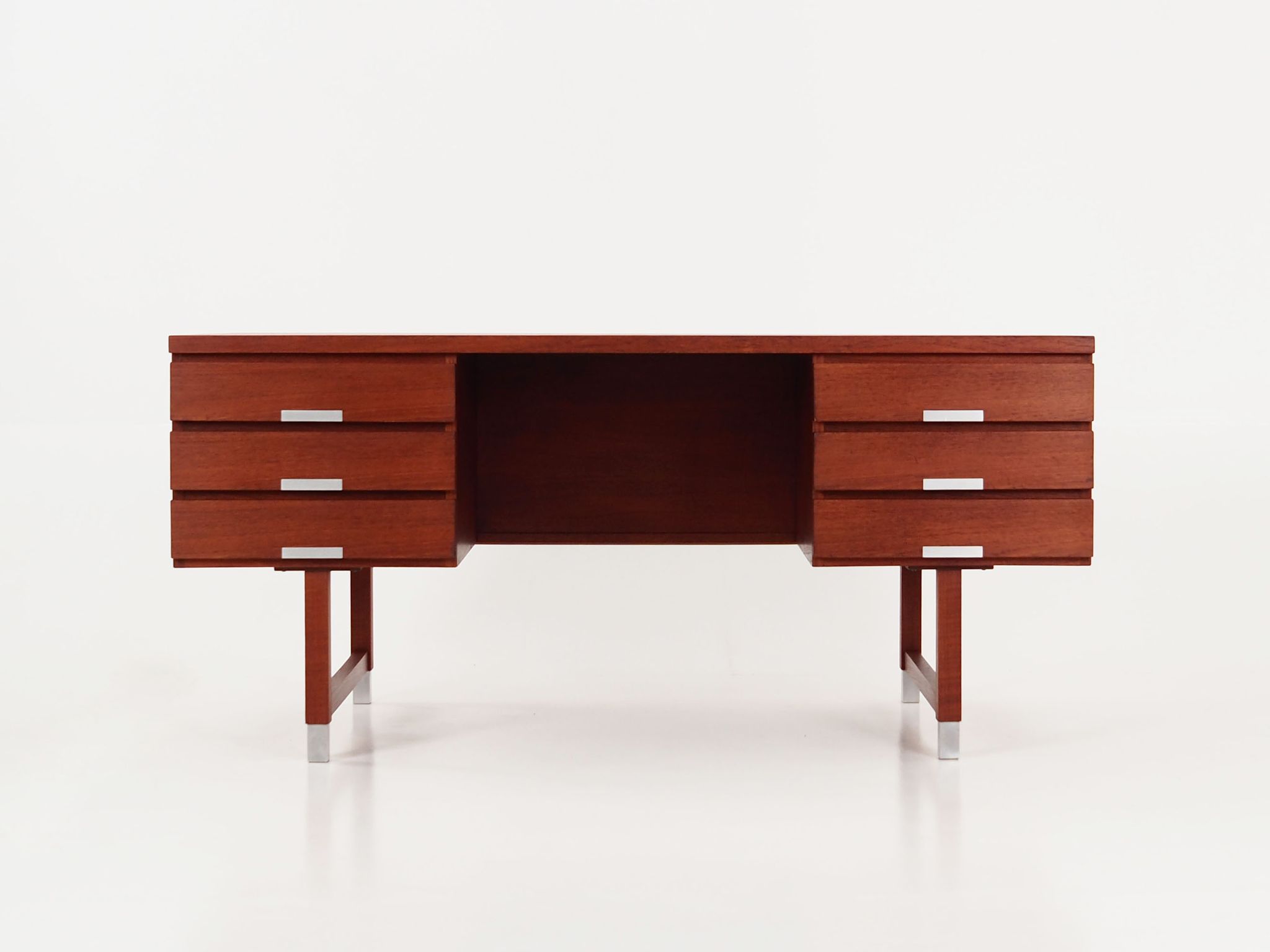Teak desk design by Kai Kristiansen scandinavian design of the 1970s
