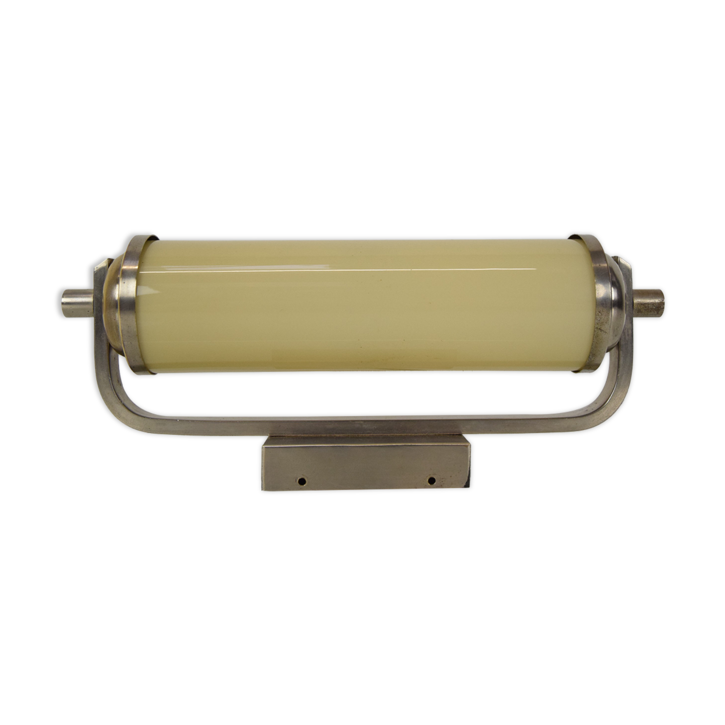 Art deco tubular wall lamp,1930's.