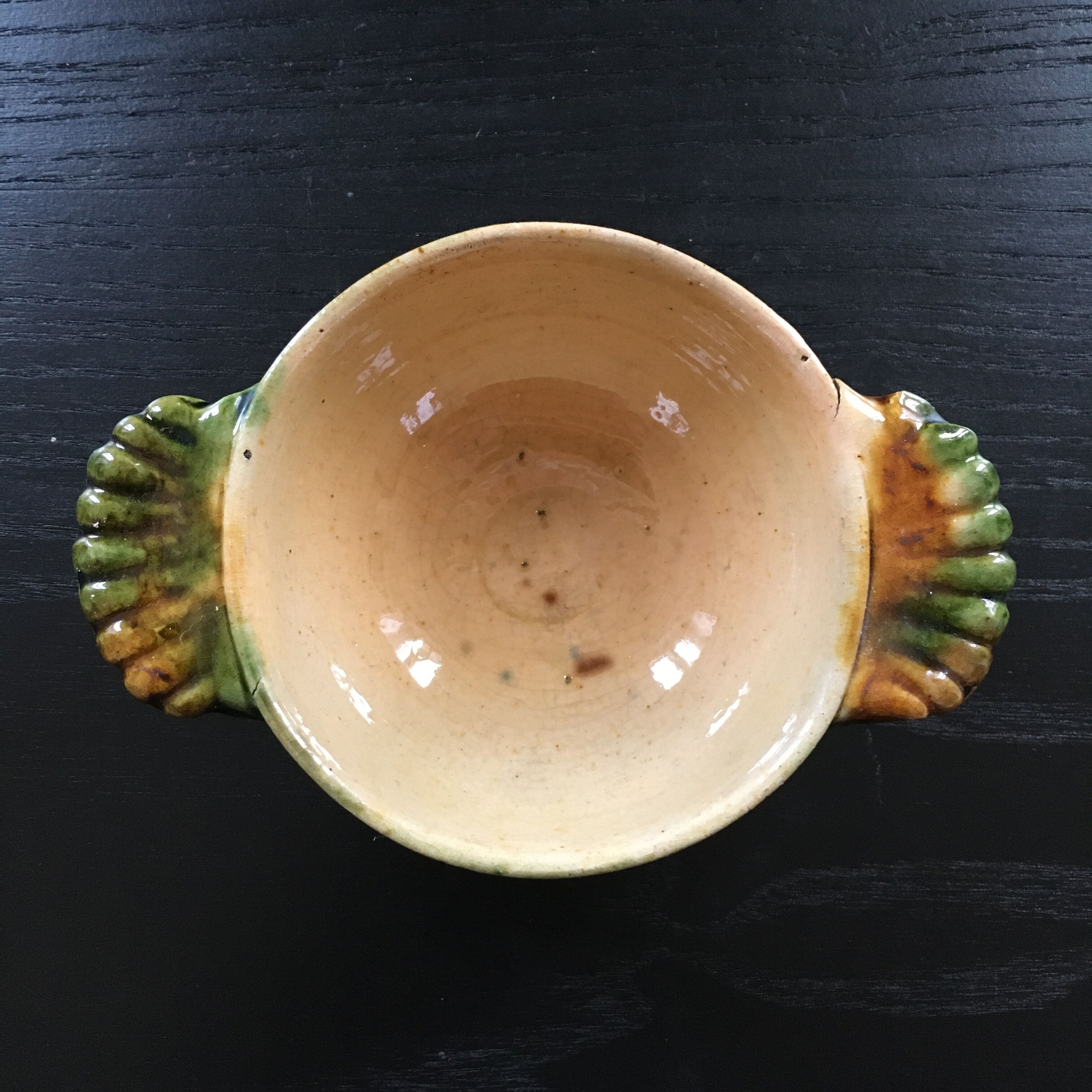 Yellow Valauris Ear Bowl