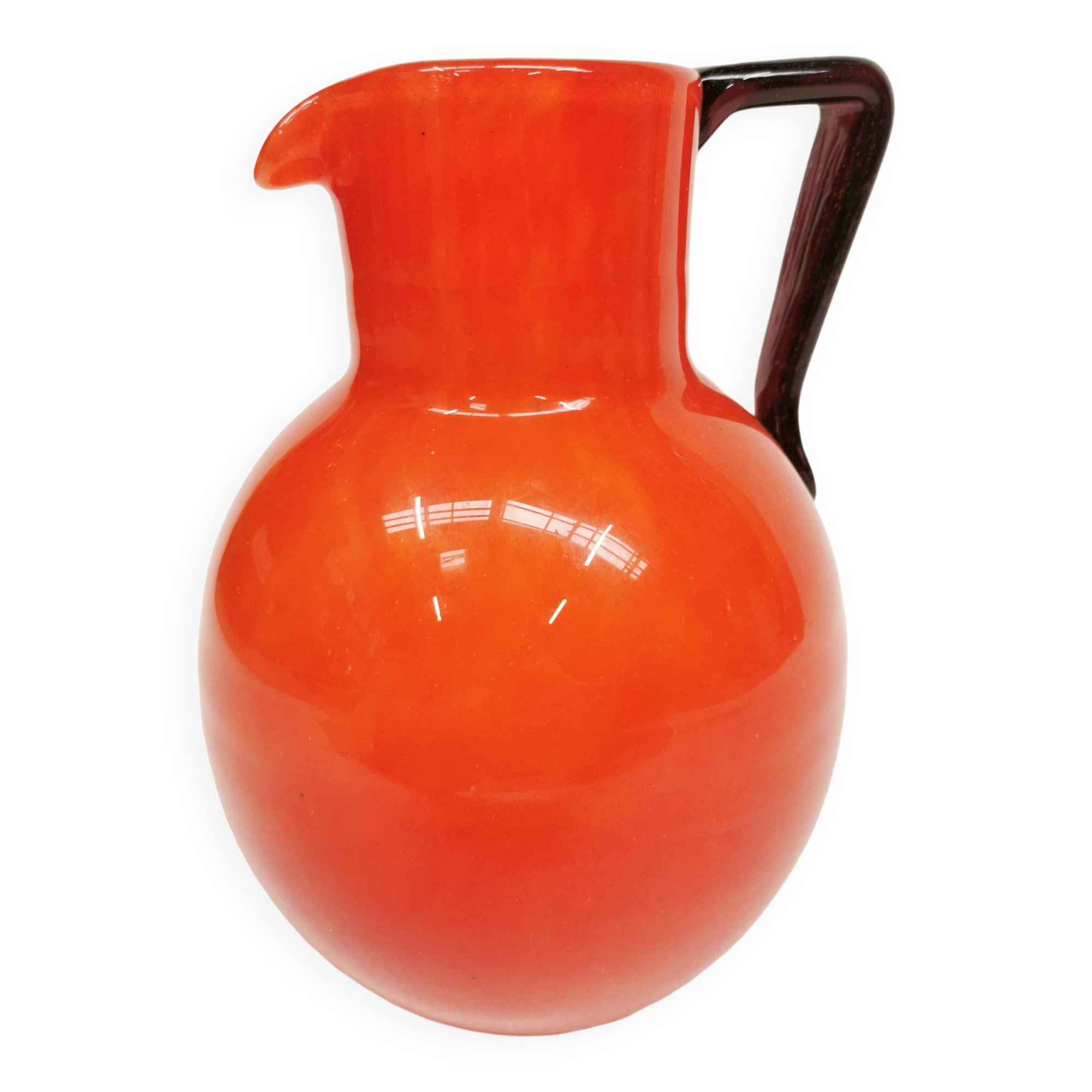 Orangeade / Lemonade Pitcher, Beer, Schneider, Le Verre Français