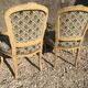 Pair of Louis XV-style convertible armchairs