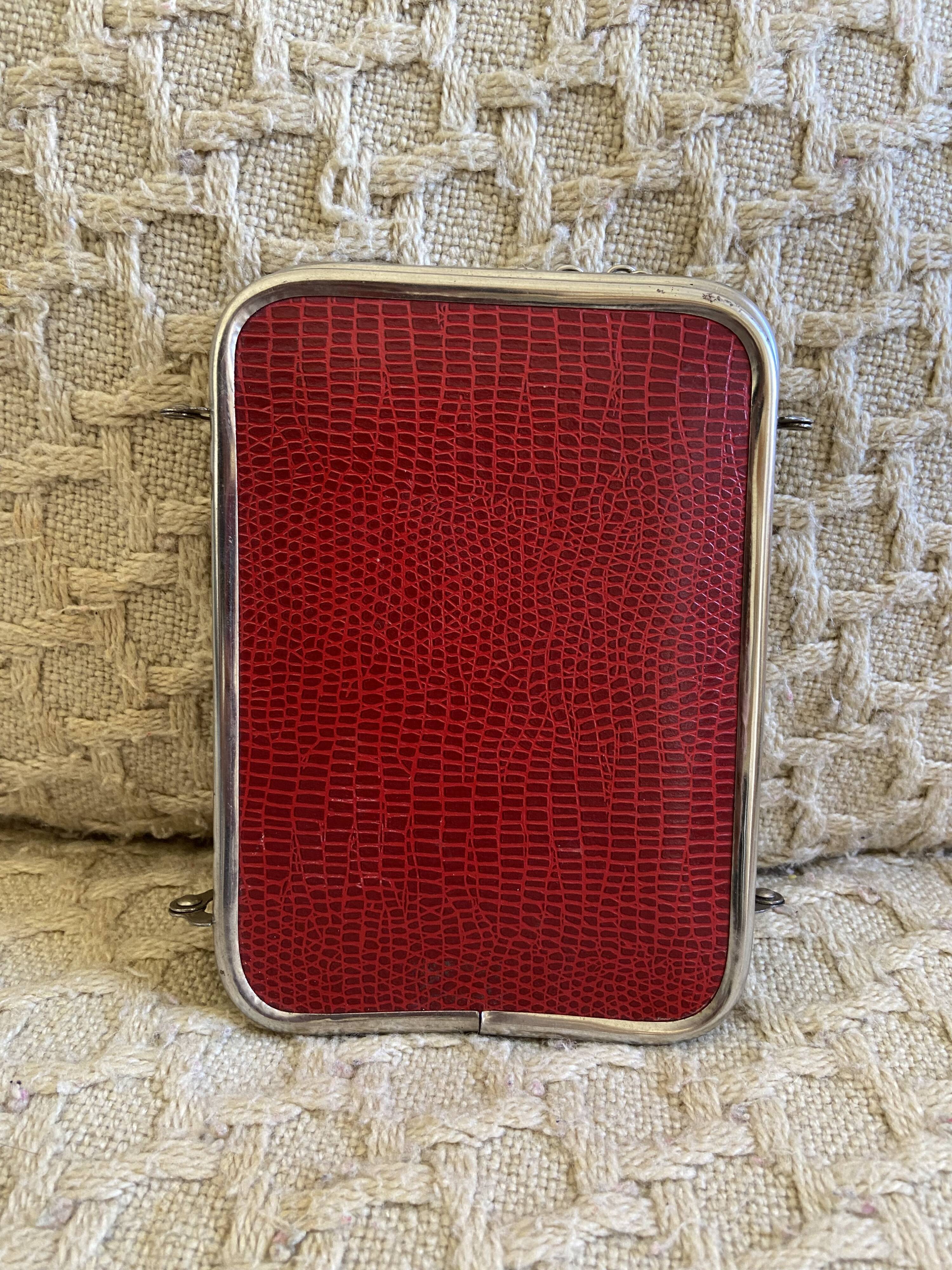 Mirror Barber vintage triptych 1960