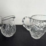 2 pichets en cristal