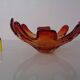 Sommerso Murano Glass Bowl, Italy, 1960s