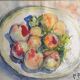 Painting by Paul Paquereau (1871-1950) "Still Life with Fruit"