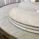 Set of 9 hollow plates Digoin Sarreguemines model "Cannes"