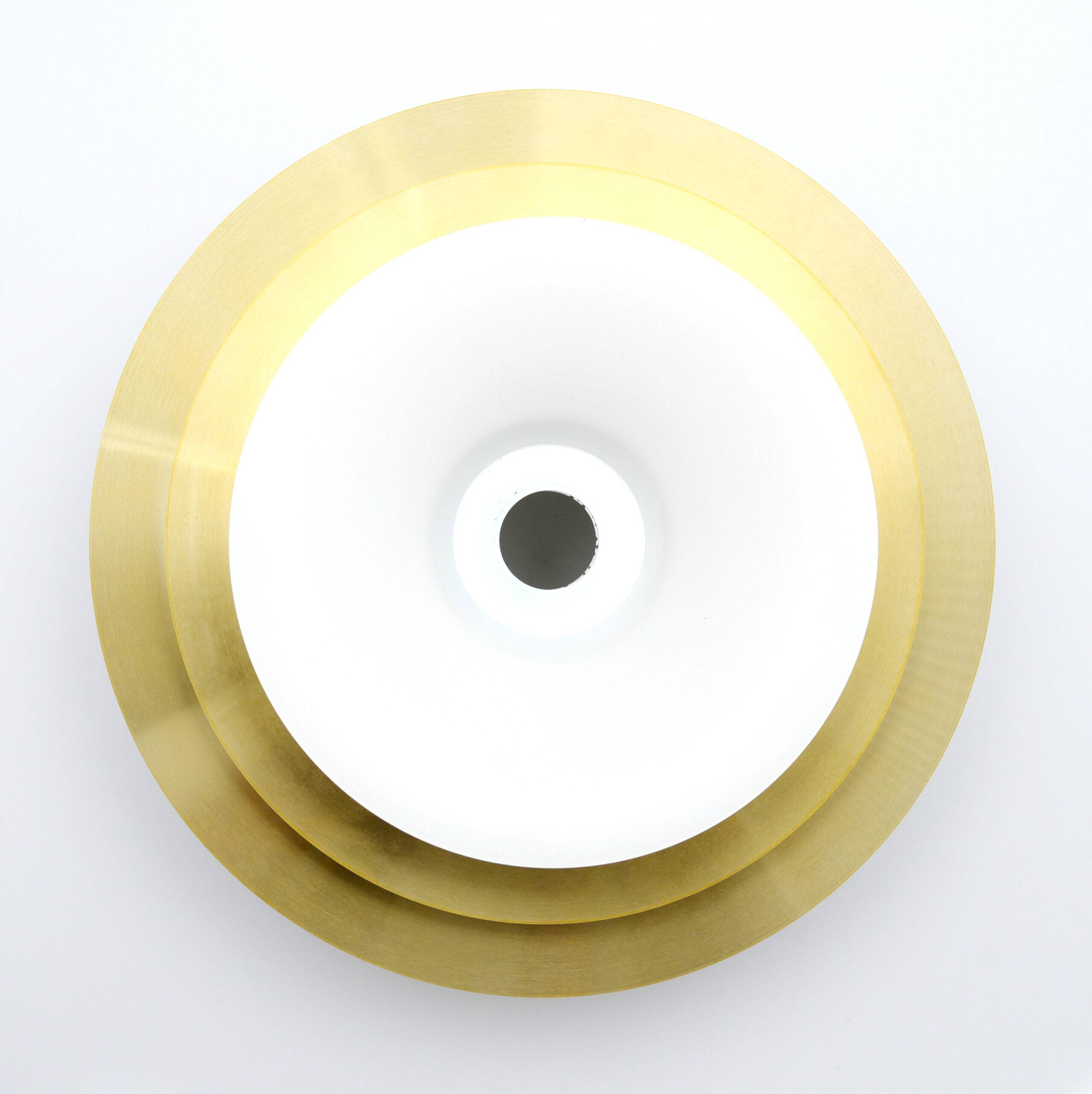 Golden lamp, Denmark 1970s