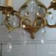 Bronze and stamps sconce