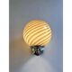 Beige and Brown Rods Murano Glass Wall Sconces by Simoeng, Set of 2