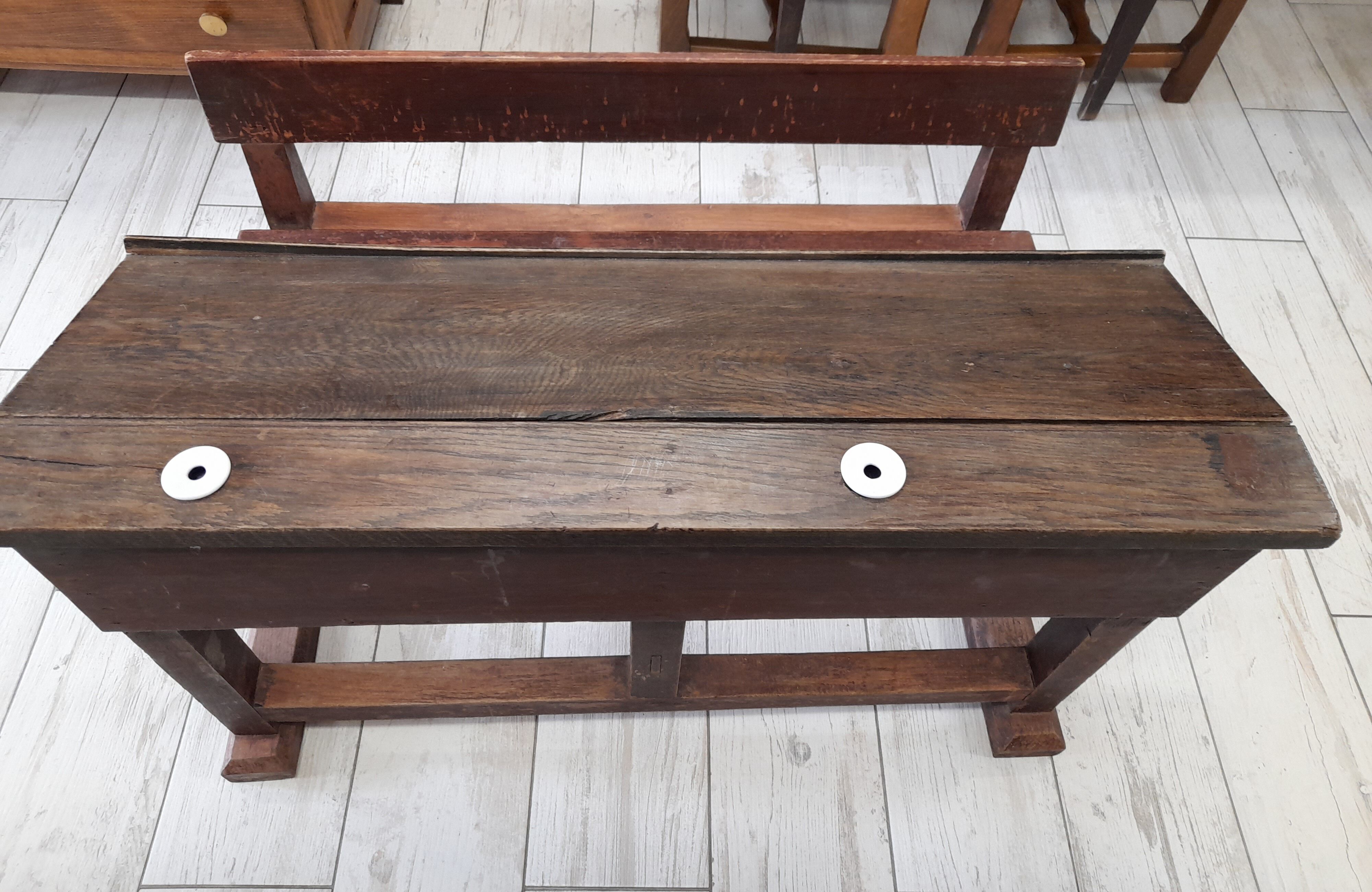 Vintage school desk desk