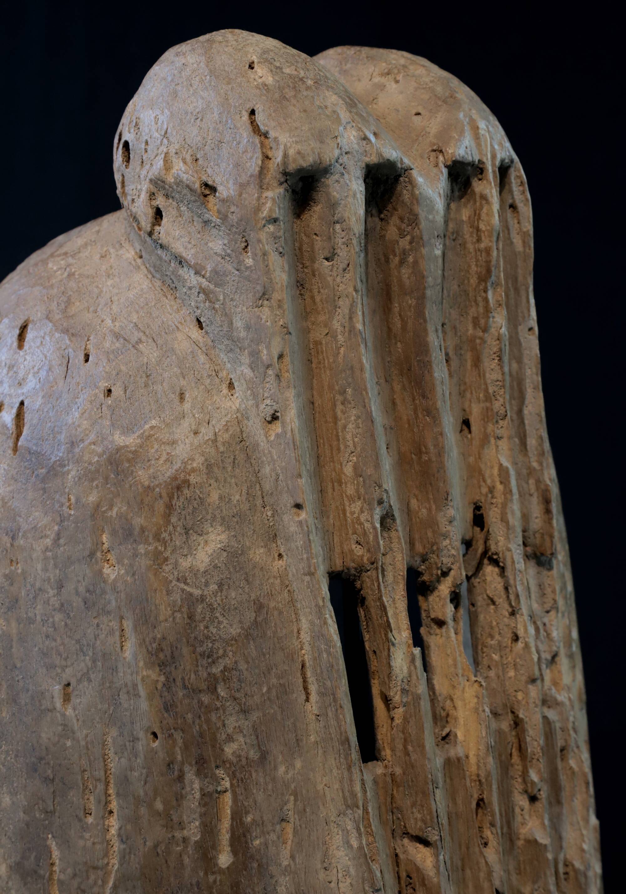 African Art Africa Tribal - Dogon Mask - Double Face - Mali - 37 Cms
