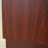 Bibliothèque en acajou, design danois, années 1970, production : Hundevad