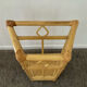 Vintage rattan umbrella holder 70s