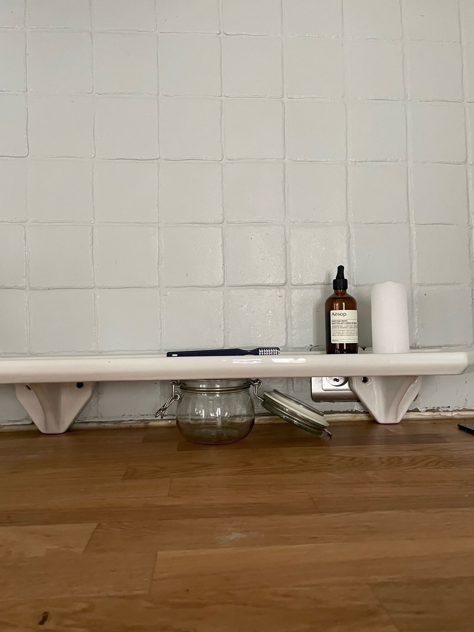 Bathroom tablet from the 50s