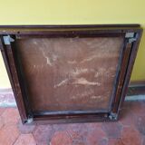 Folding vintage game table bridge table