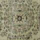 Tapis Oushak Vintage – Vert Pastel & Motifs Classiques, 167 x 276 cm