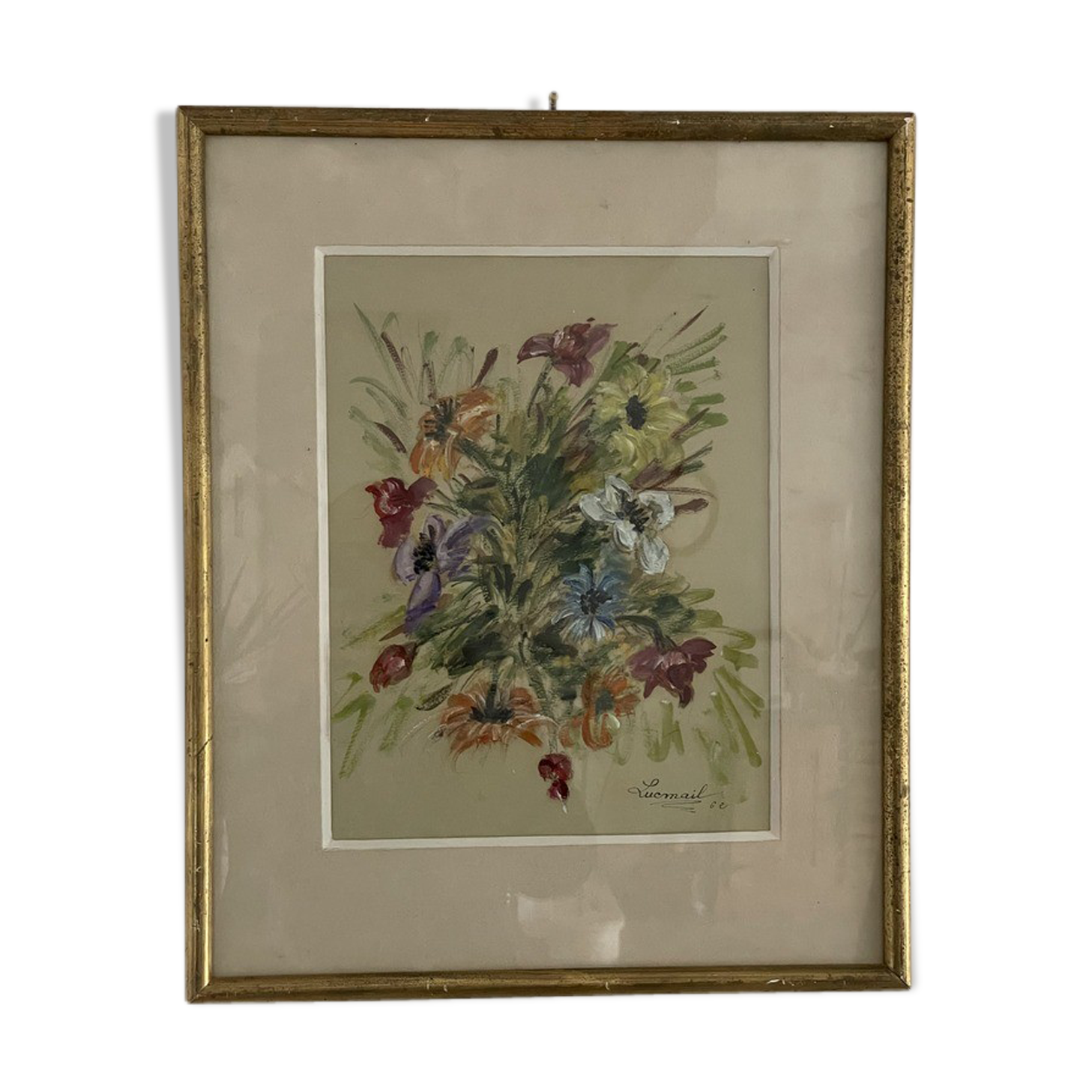 Tableau bouquet de fleurs