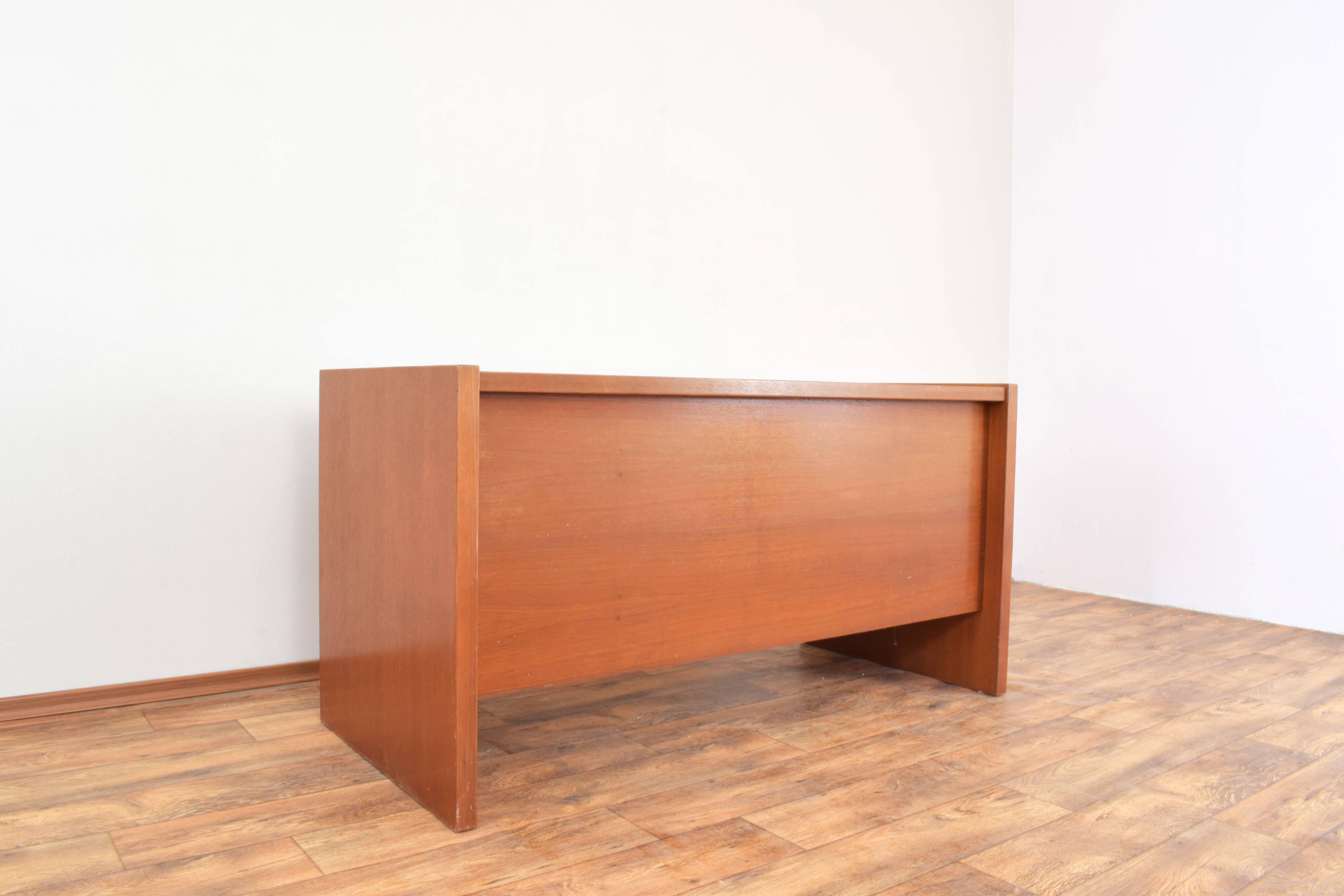 Mid-Century Danish Teak Desk, 1980s.