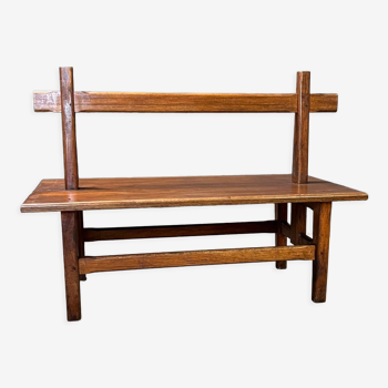 Vintage Scandinavian double bench