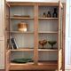 Vintage glass-fronted cabinet (restored)
