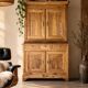 Solid oak sideboard