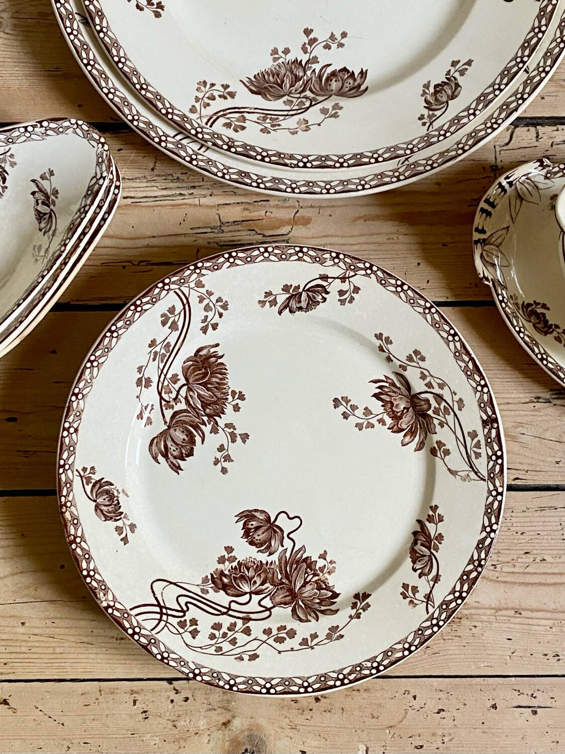 Antique plates