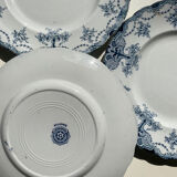 3 beautiful old English plates