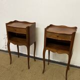 Pair of Louis XV style bedside tables