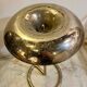 Modernist umbrella stand in chrome tube