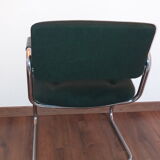Paire de fauteuils Stafor vert bouteille