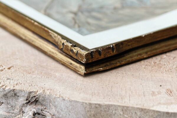 Dessin ''Elégante'' encadré, signé Mario de Goyon