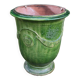 Ancienne Grande Poterie Terre cuite émaillée La Madeleine Anduze