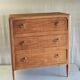 Vintage solid wood chest of drawers - mid-20th century