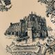 Flat iron-earth plates, Leon Gaves castles model