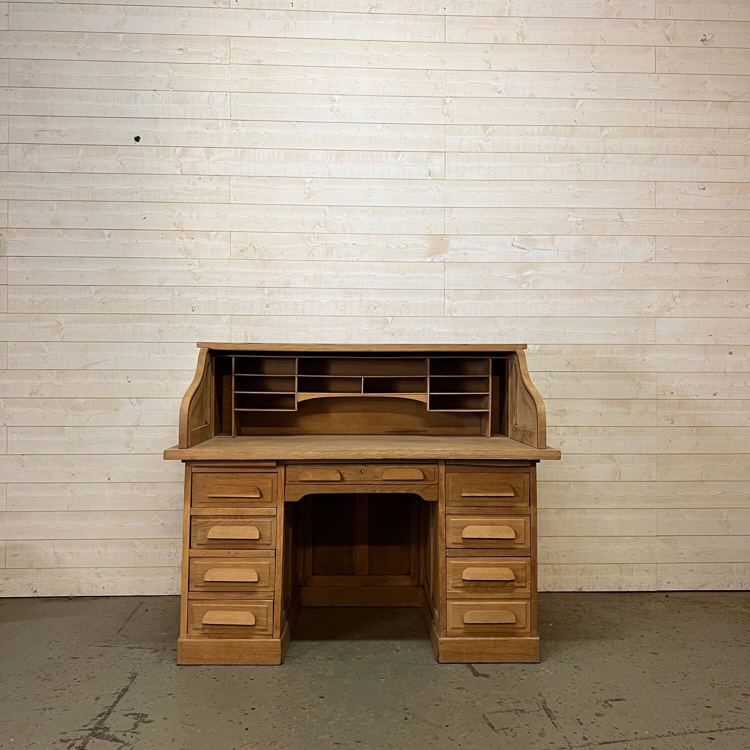 American oak desk 1950
