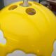 Yellow cloud suspension