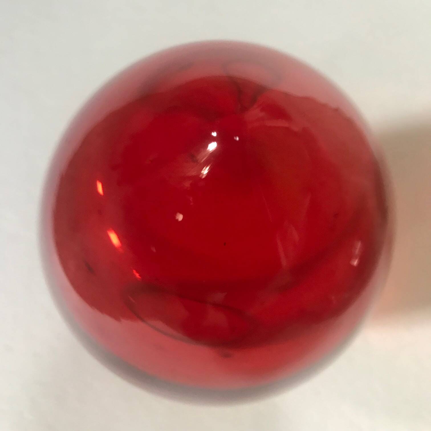 Vintage Pendant Lamp • Goccia di Sangue • Artisanal Glass • Murano • 1980