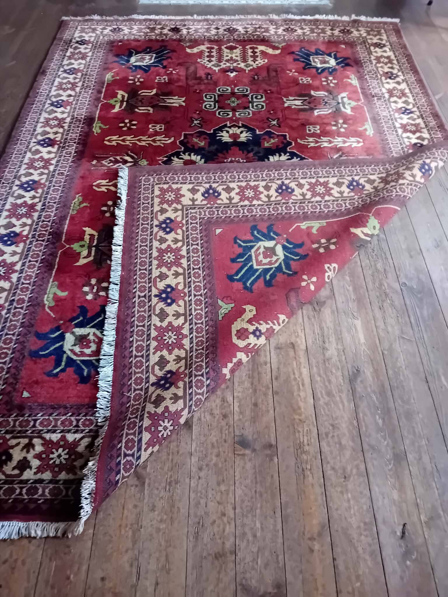 Handmade Pakistani Kazak rug 280x200cm