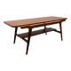 Vintage coffee table with reversible top.